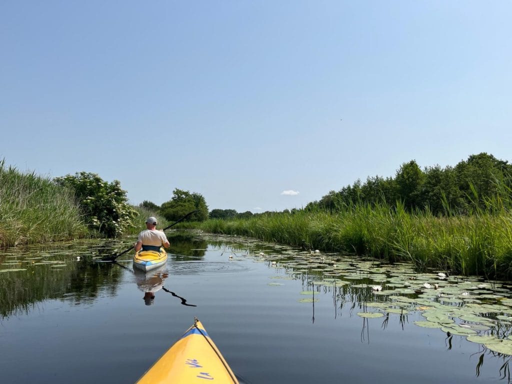 Houseboat Sengang kanoën Weerribben-Wiede